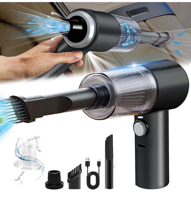 Portable Air Duster Wireless Vacuum Cleaner